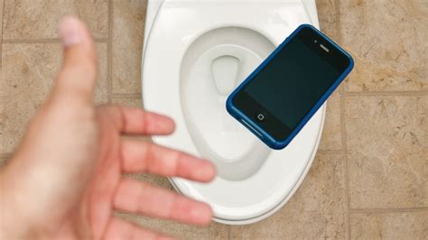 dropped my phone in the toilet 